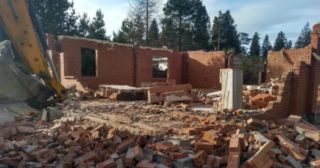 Демонтаж 1 этажного дома Тейково, цена от 1596 руб.