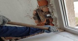 Демонтаж оконных откосов по выгодной цене от 515 руб. в Тейково - Сварной-Ткв